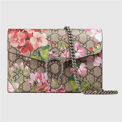 gucci dionysus wallet on chain blooms